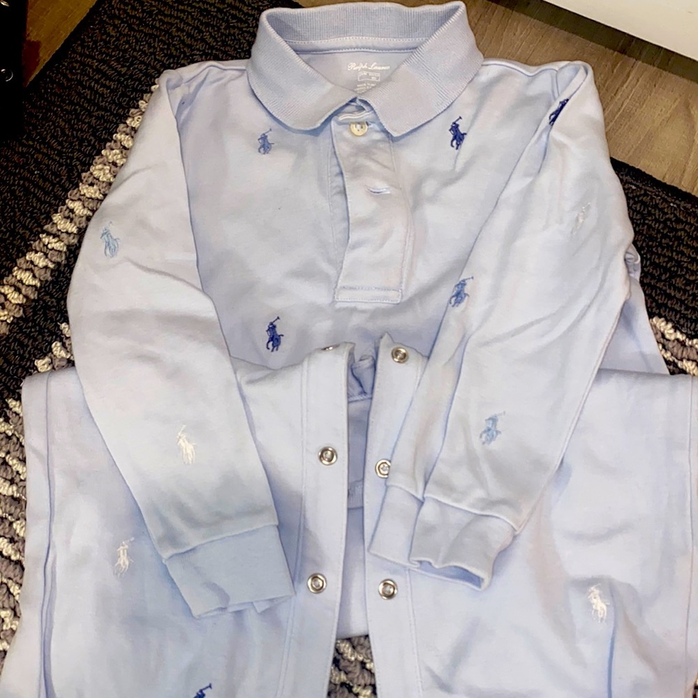 Ralph Lauren cotton all in one bassicaly new only used for a photo x